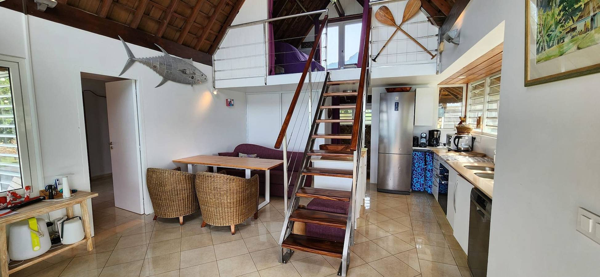 Villa Vaihau in Papetoai in Mo'orea