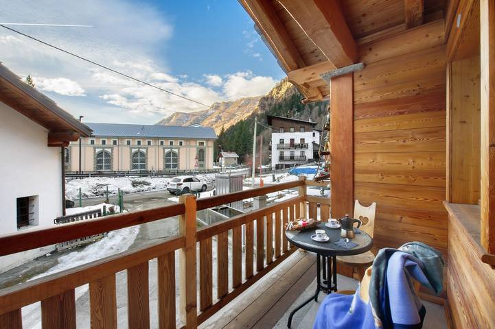 Appartement de vacances pour 4 personnes, avec Balcon à Breuil-Cervinia