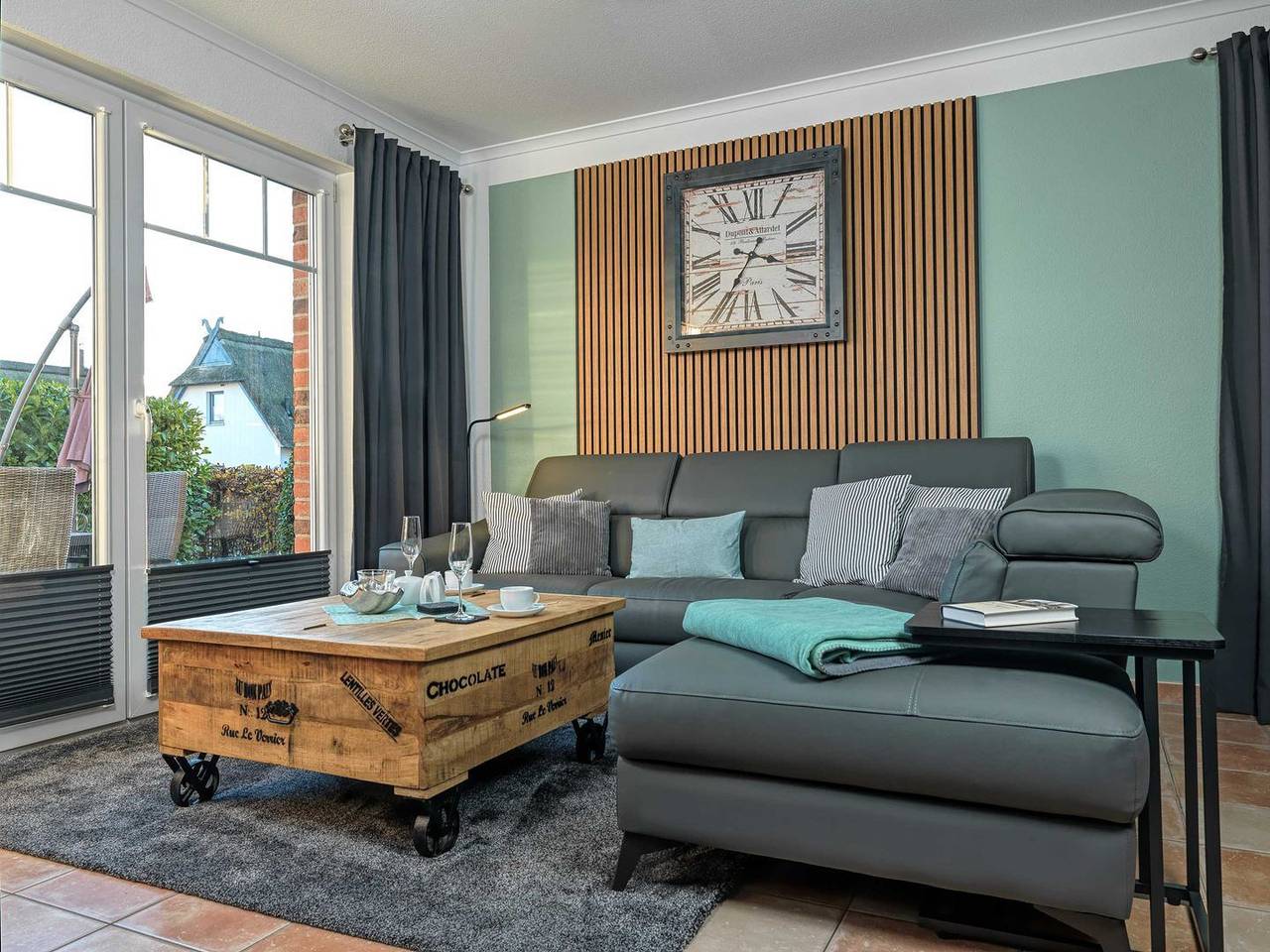 Ferienhaus Haus Neptun mit Kamin und eingezäuntem Garten nahe dem Strand in Strand Timmendorf-Poel, Nordwestmecklenburg (Wismar und Umgebung)