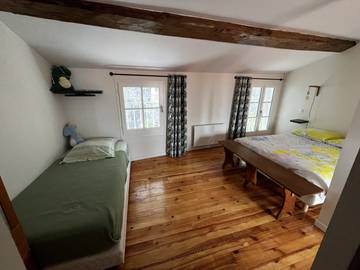 Chambre d’hôte pour 3 personnes, avec jardin, animaux acceptés à Saintes