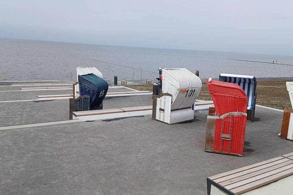 Ganze Wohnung, Wohnung Sommerwind im Landhaus Michaela am alten Hafen an der Nordsee in Dieksanderkoog, Friedrichskoog