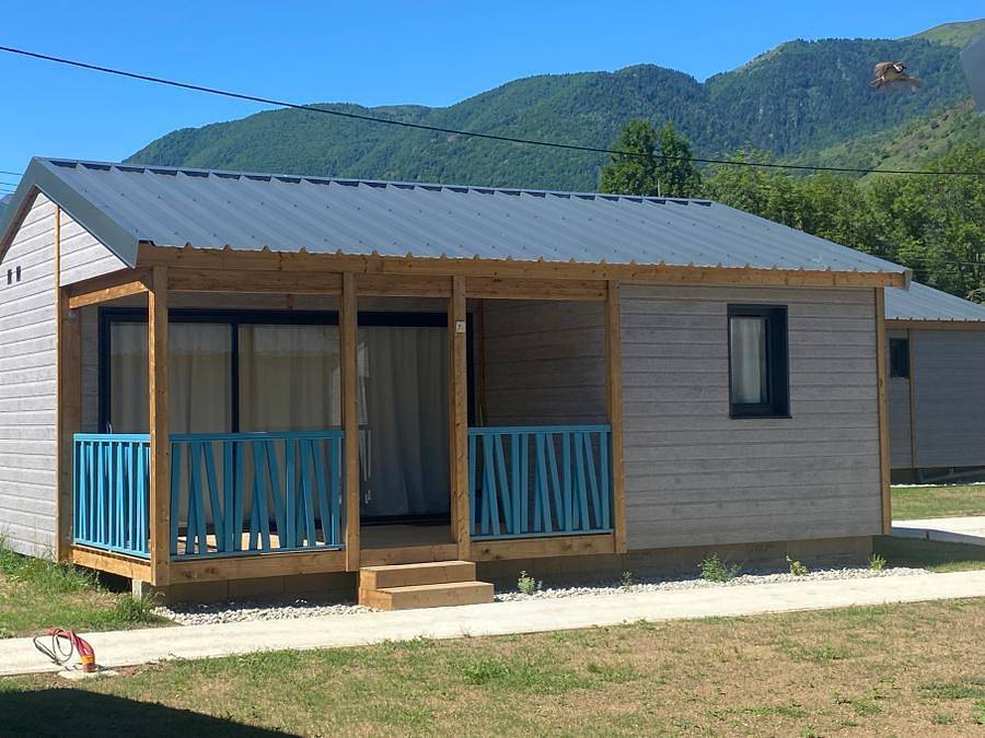 Complexe des Oustalous - Chalet 4 personnes - Chalet bois in Les Cabannes, Ariège