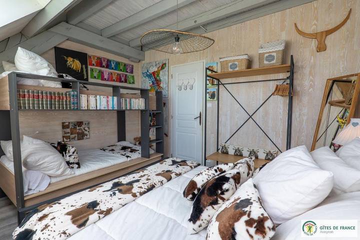 Maison de vacances pour 8 personnes, avec Terrasse ainsi que Jardin et Vue
