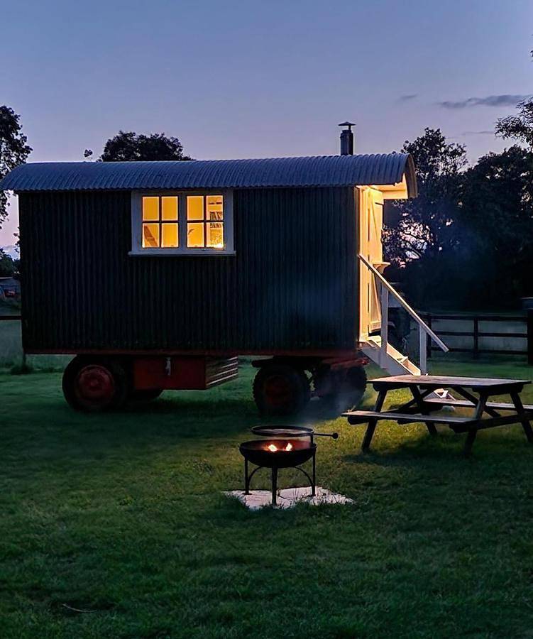 The Delkin Shepherds Huts Castle Combe in Wiltshire