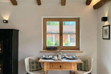Hütte für 2 Personen, mit Garten und Terrasse sowie Sauna am Tegernsee
