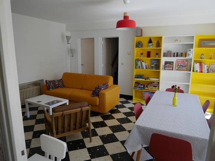 Maison de vacances pour 8 personnes, avec jardin