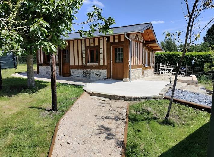 Gîte pour 4 personnes, avec terrasse et jardin, animaux acceptés à Le Bois-Hellain