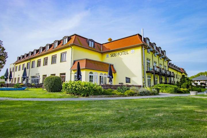 Hotel für 2 Personen, mit Sauna und Ausblick sowie Garten und Seeblick, mit Haustier am Beetzsee