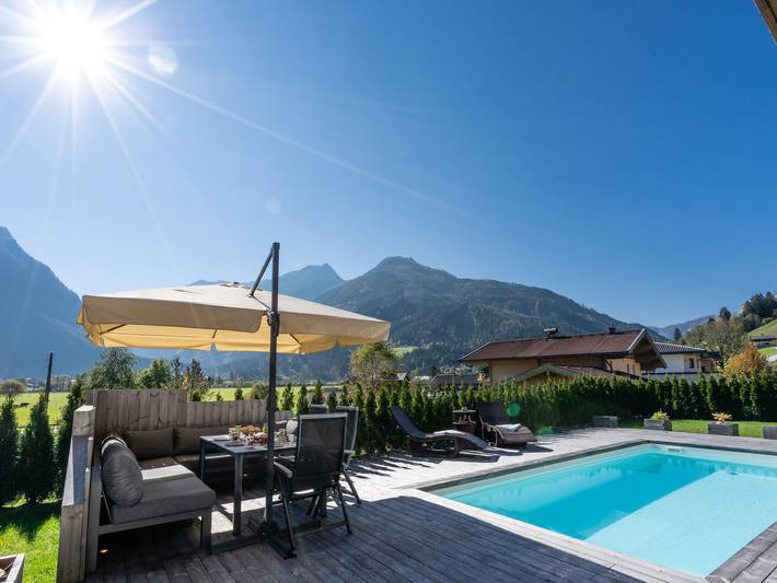 Ferienhaus für 8 Personen, mit Pool und Balkon sowie Garten, kinderfreundlich im Salzburger Land - 3