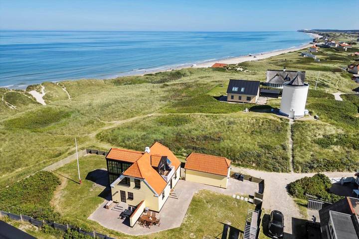Luxus-Ferienhaus für 4 Personen, mit Terrasse in Dänemark an der Nordsee