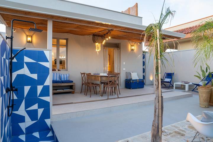 Blue Riad SicilyMyHome in Santa Maria del Focallo, Ispica