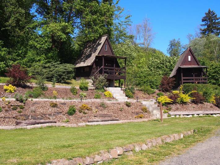 Camping für 6 Personen, mit Garten, mit Haustier in Tschechien