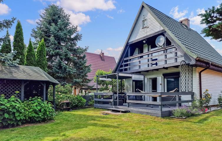 Ferienhaus für 6 Personen mit Garten in Nowe Warpno, Stettiner Haff