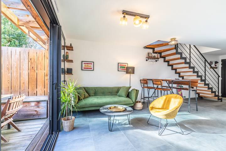 Ferienhaus für 4 Personen mit Terrasse in Seignosse, Côte d’Argent