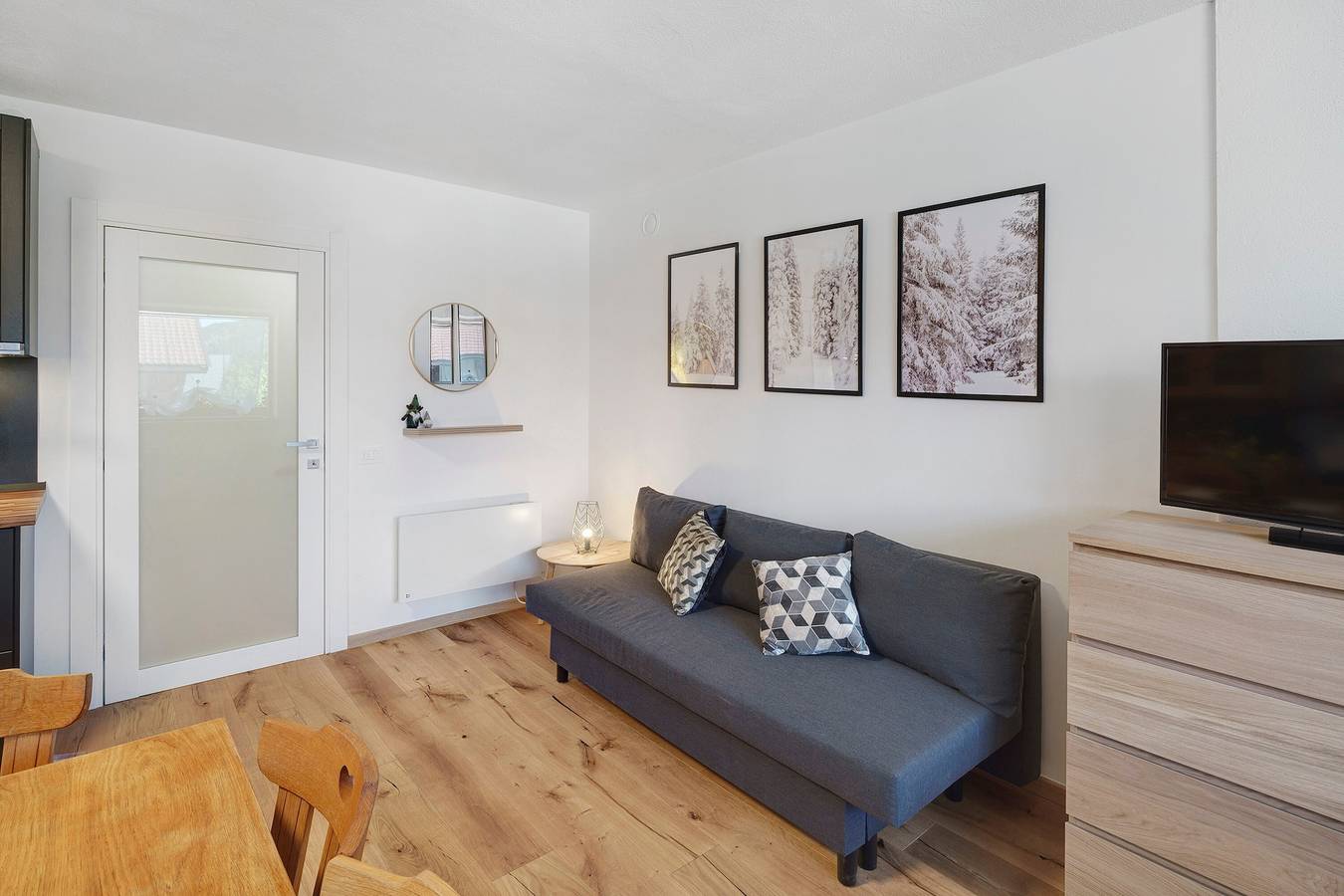 Ganze Wohnung, Apartment 'Bilocale Nuovo Alpe Lusia - Fiemme' mit Bergblick, Garten und Wlan in Bellamonte, Predazzo (gemeinde)