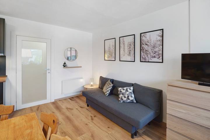 Ganze Wohnung, Apartment 'Bilocale Nuovo Alpe Lusia - Fiemme' mit Bergblick, Garten und WLAN in Bellamonte, Predazzo (gemeinde)