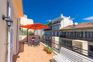 Gîte pour 2 personnes, avec terrasse à Nice