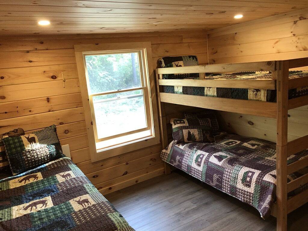 New log cabin in Coös County