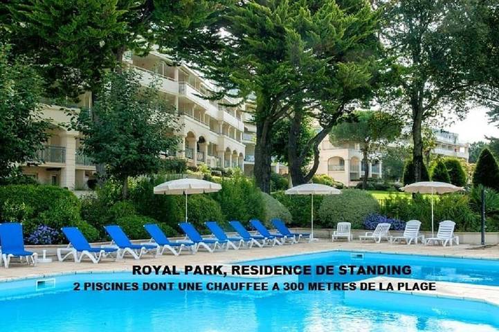 Ferienwohnung für 2 Personen, mit Pool und Kinderpool sowie Garten in La Baule-Escoublac