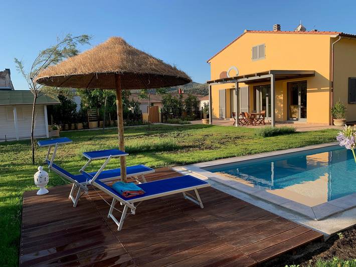 Villetta "La Cellula" avec piscine privée, Wi-Fi et jardin in Marina di Campo, Campo nell'Elba