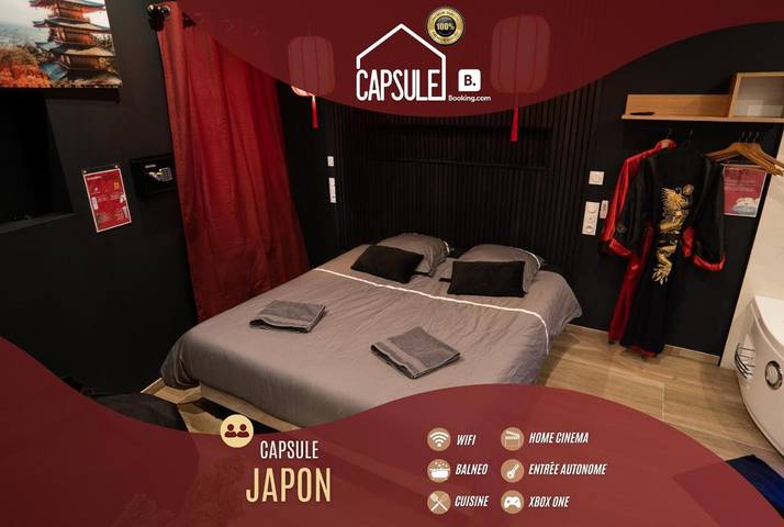 Gîte pour 2 personnes, avec Jacuzzi à Trith-Saint-Léger