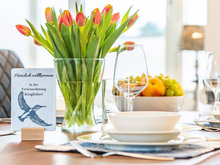 Geheel appartement, Fewo Kingfisher Dachterrasse: 105m² mit Dachterrasse, Balkon & Strandkörben in Strand Prora, Binz