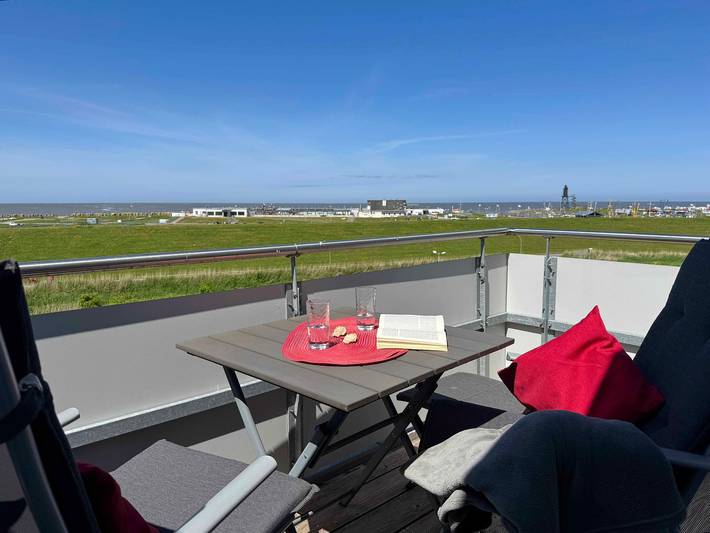 Ferienwohnung für 4 Personen, mit Balkon in Dorum