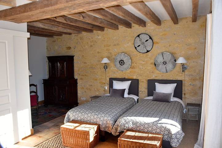 Location de vacances pour 8 personnes, avec jacuzzi et jardin dans Bazouges Cré sur Loir - 3