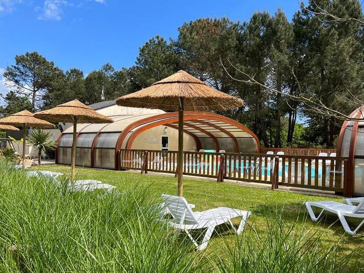 Bungalow pour 5 personnes, avec bassin pour enfant et sauna - 1