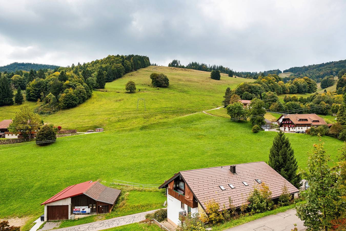 Ganze Wohnung, Ferienwohnung 'Im Wiedener Hof' mit Bergblick, Balkon und Wlan in Suedlicher Schwarzwald, Wieden