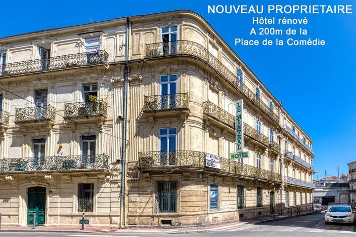 Hôtel pour 2 personnes, avec balcon