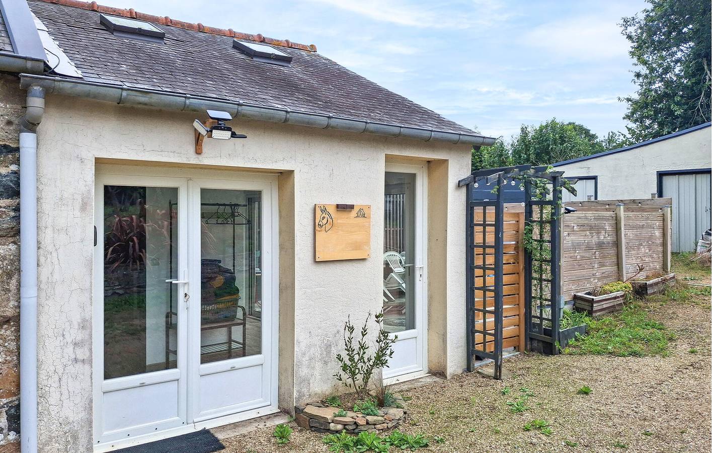 Garden Retreat 2km vom Louargat Zentrum in Louargat, Guingamp Region