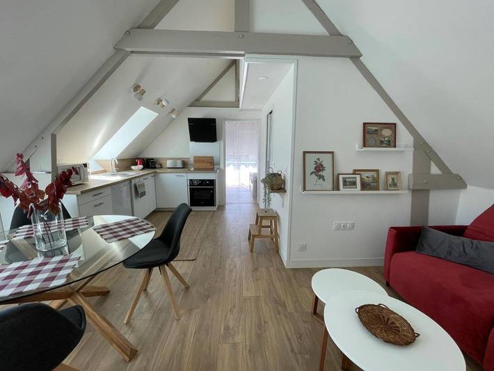 Gîte pour 2 personnes, avec vue et terrasse à Sainte-Geneviève-lès-Gasny - 2