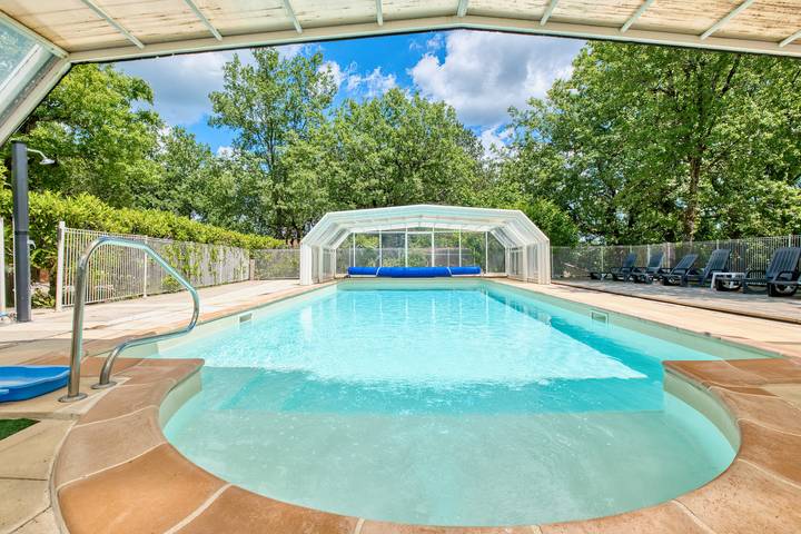 Maison de vacances pour 6 personnes, avec jardin et bassin pour enfant, animaux acceptés