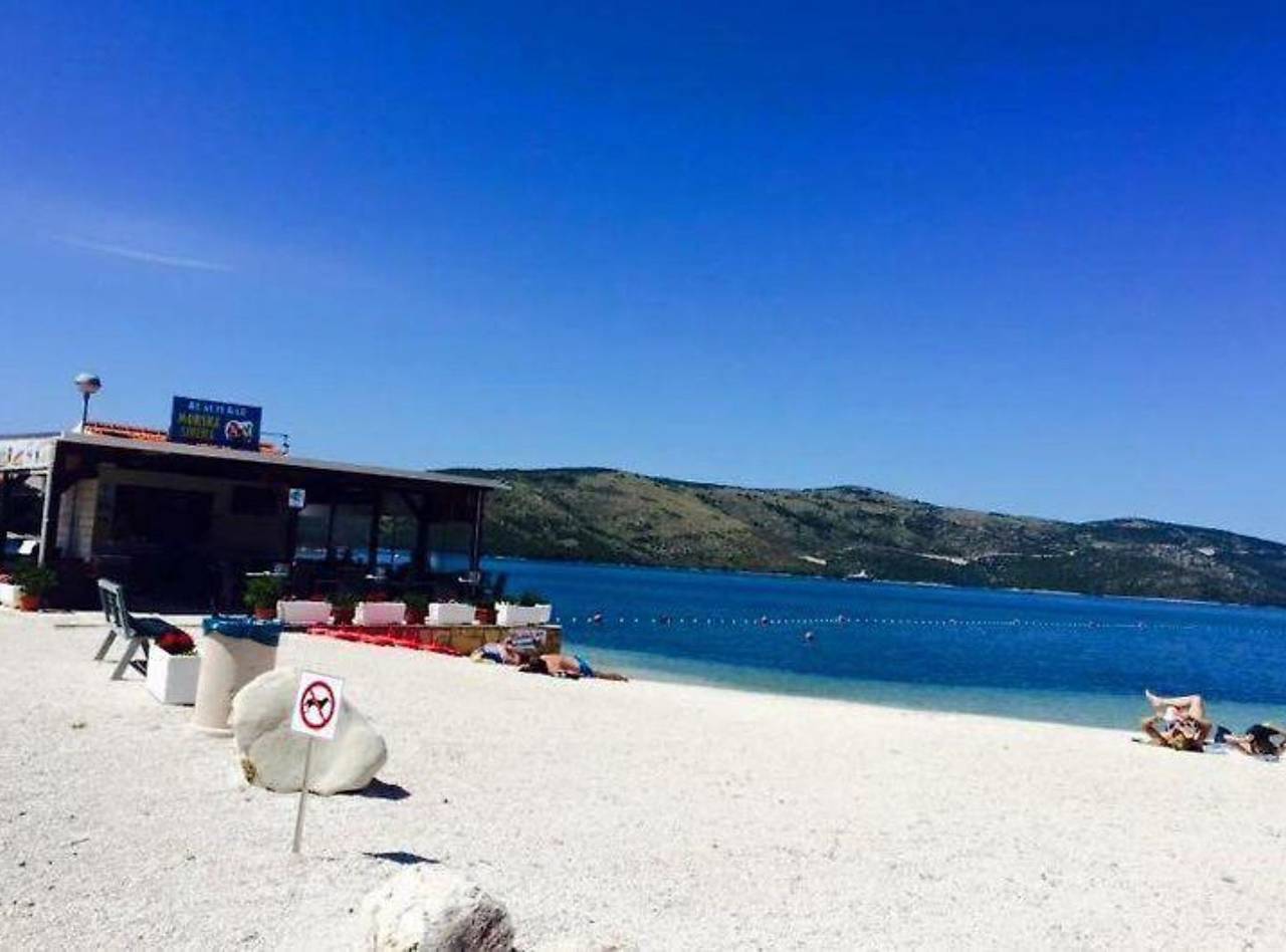 Ganze Wohnung, Ferienwohnung für 7 Personen mit Meerblick in Seget Vranjica, Split-Dalmatien