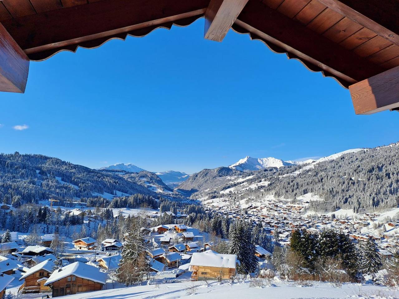 Chalet avec vue exceptionnelle in Les Gets, Les Portes du Soleil