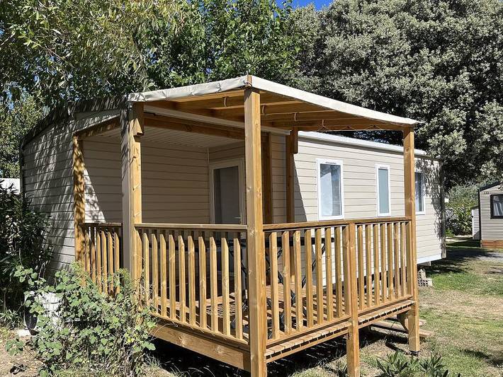 Camping Les Flots-Atlantique Village 2  - Mobilheim 6 personen - Cosy 3 | Clim in Saint-Pierre-d'Oléron, Côte de Beauté