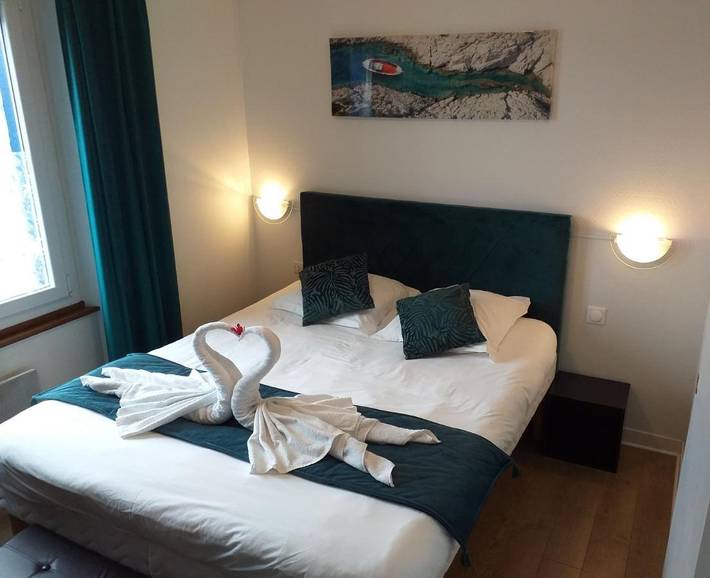Chambre d’hôte pour 2 personnes, avec jardin et sauna