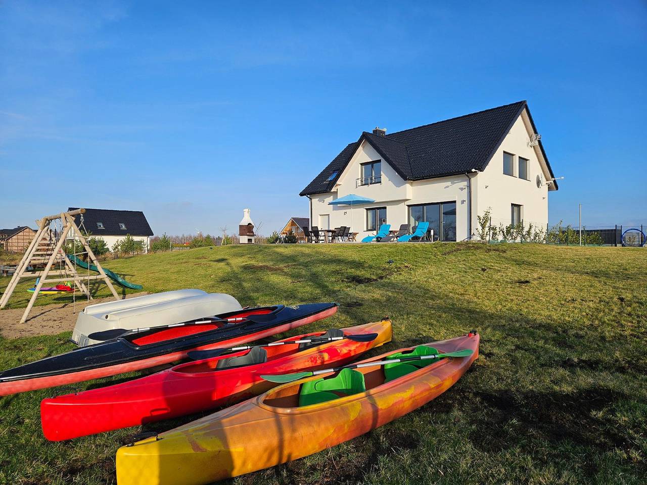 Ferienvilla "Villa Koprowo" mit Jacuzzi und Sauna in Wollin