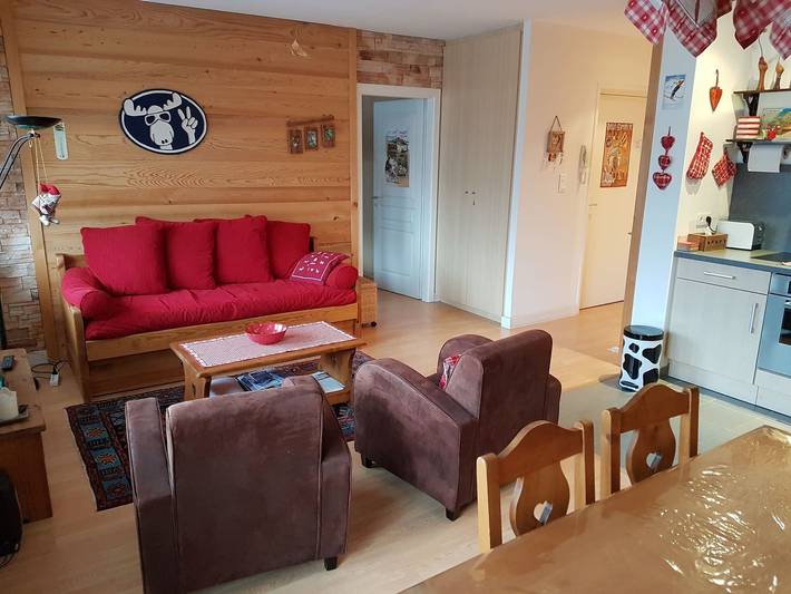 Gîte pour 5 personnes, avec Balcon à Chatel - 2