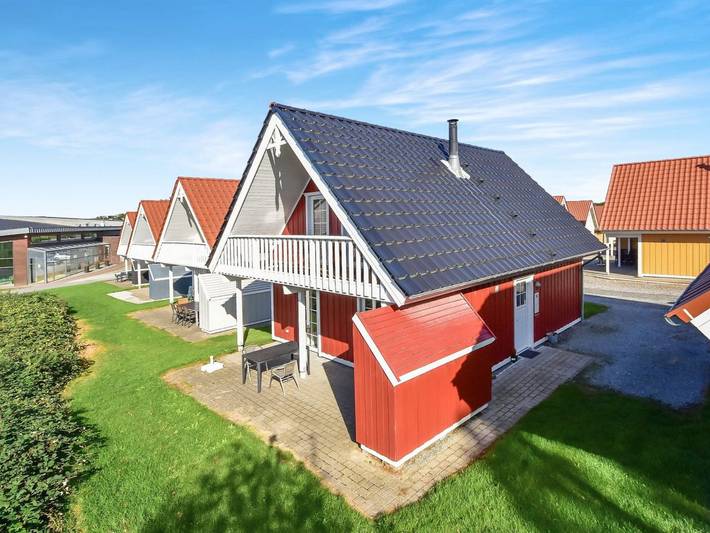 Ferieudlejning for 8 personer, med Balkon og Jacuzzi såvel som Terrasse og Sauna i Flensborg Fjord (Danmark)
