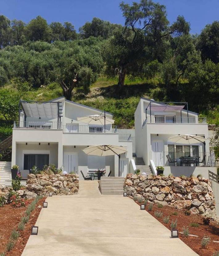 Vakantieappartement voor 6 personen, met tuin en uitzicht, kindvriendelijk in Parga