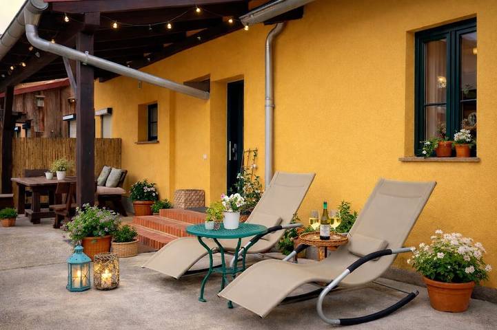 Ferienwohnung für 4 Personen, mit Terrasse in Beelitz