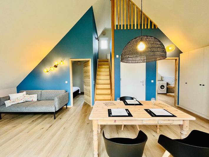 Maison de vacances pour 3 personnes, avec jardin