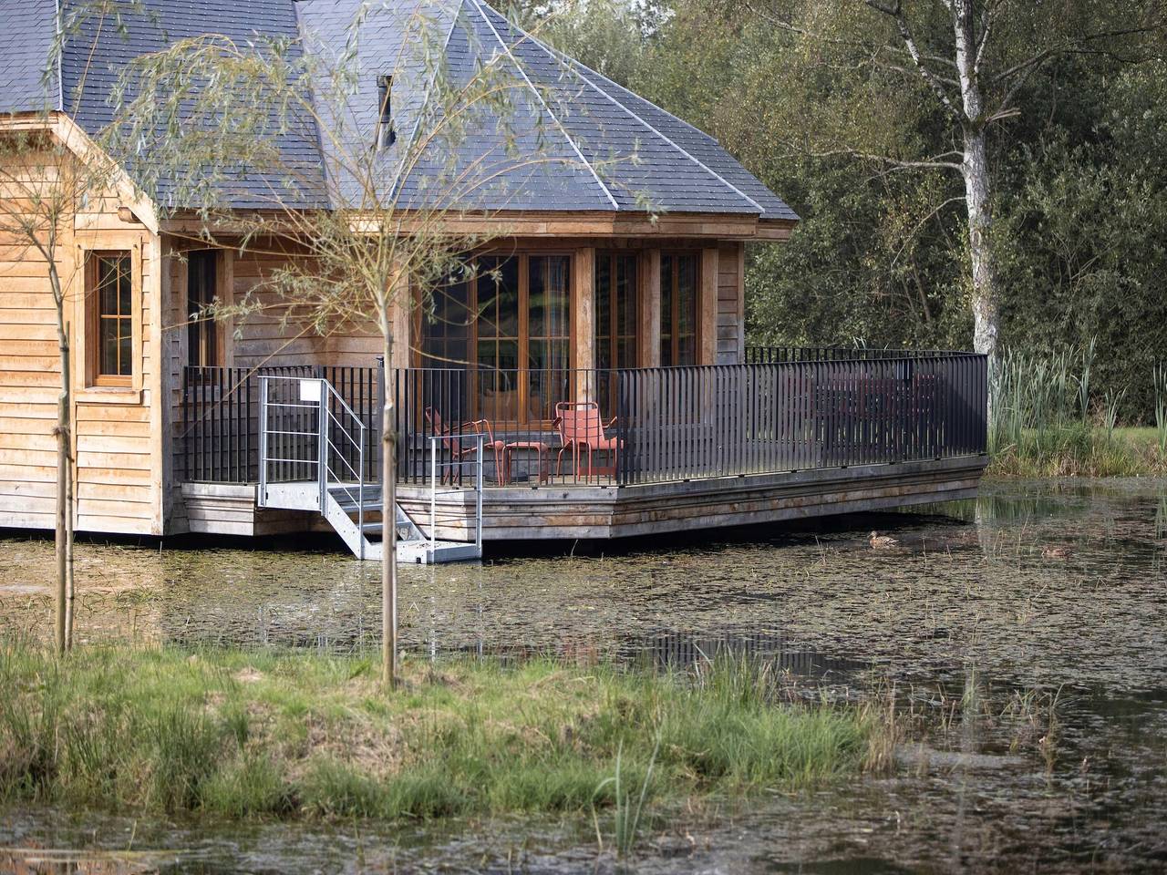 Waldhütte in Vencimont in Gedinne, Region Namur