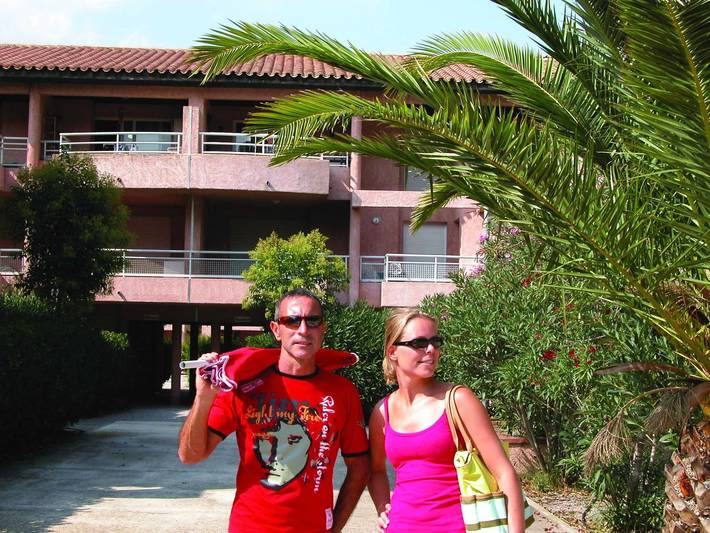 Appartement de vacances pour 4 personnes, avec piscine et balcon/terrasse, animaux acceptés