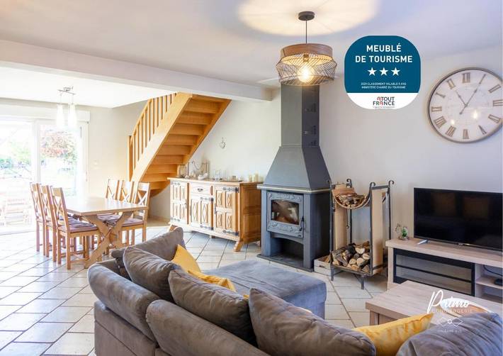 Location de vacances pour 12 personnes, avec terrasse et vue, adapté aux familles à Sandillon