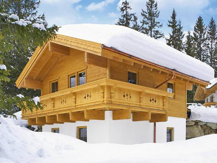 Chalet für 8 Personen, mit Balkon und Terrasse in Hochkrimml