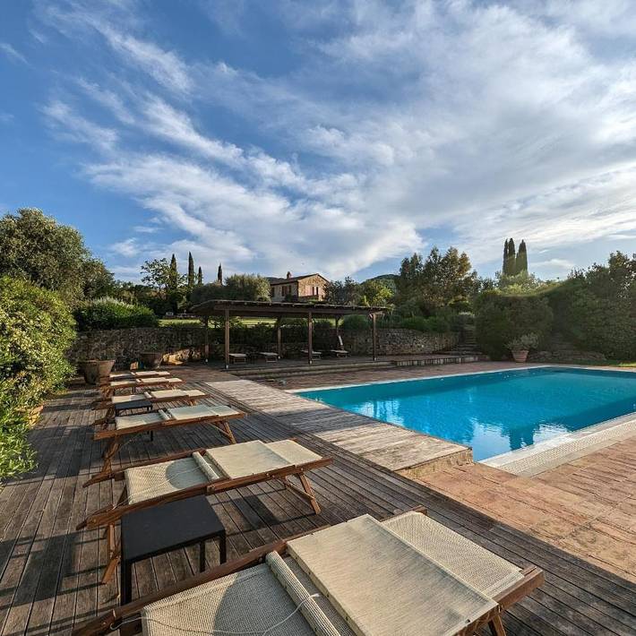 Camping für 4 Personen, mit Garten und Pool sowie Ausblick in der Maremma - 3