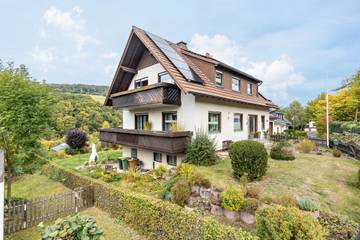 Ferienwohnung für 3 Personen, mit Garten in die Mittelgebirge